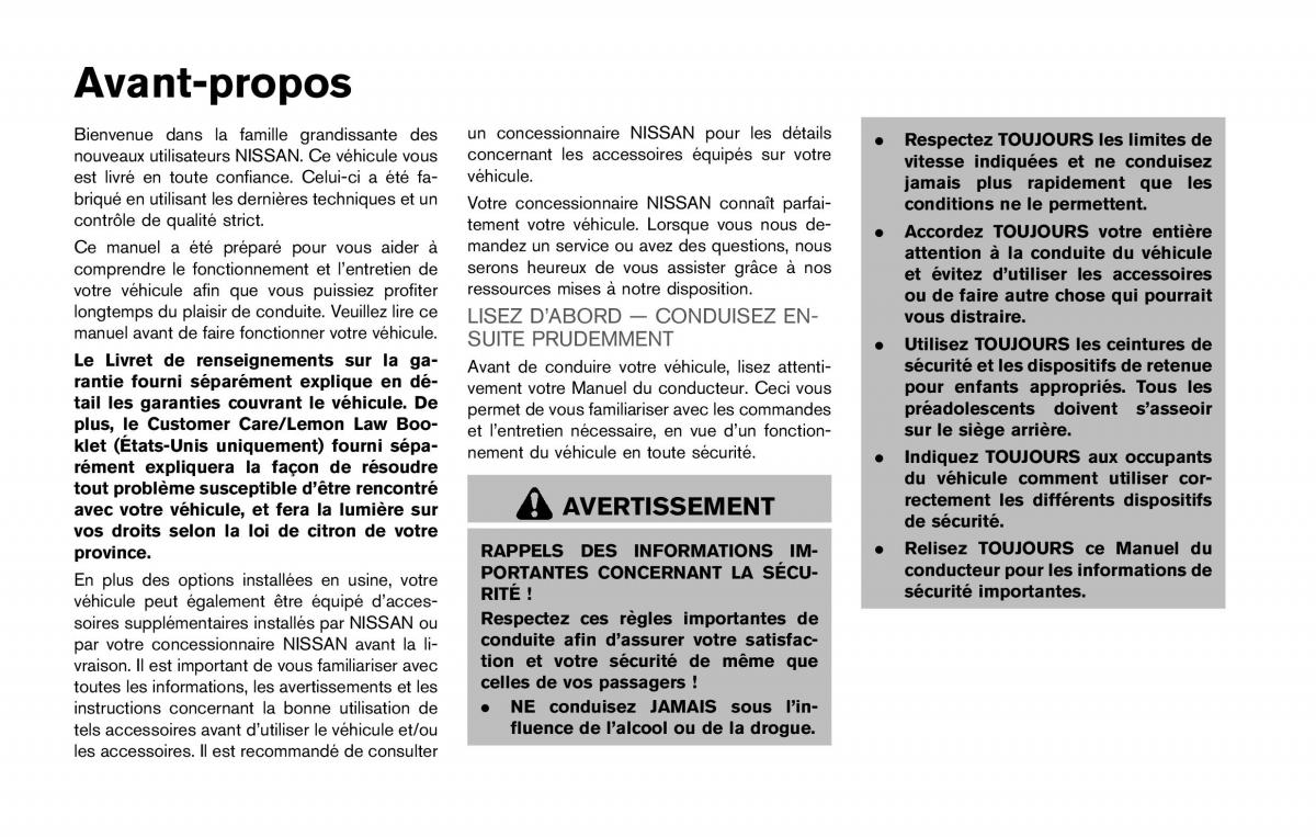 Nissan Qashqai II 2 manuel du proprietaire / page 2