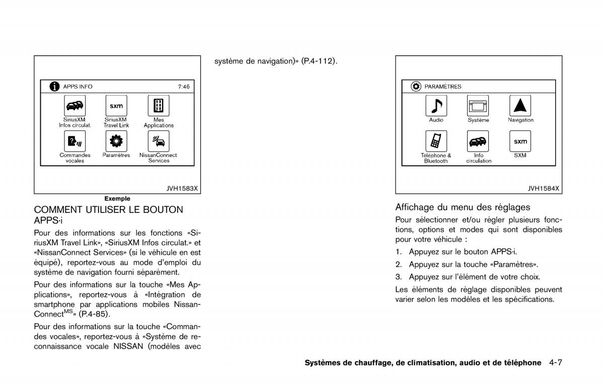 Nissan Qashqai II 2 manuel du proprietaire / page 204