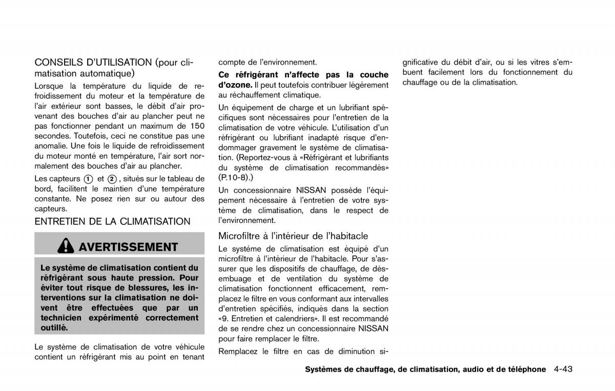 Nissan Qashqai II 2 manuel du proprietaire / page 240