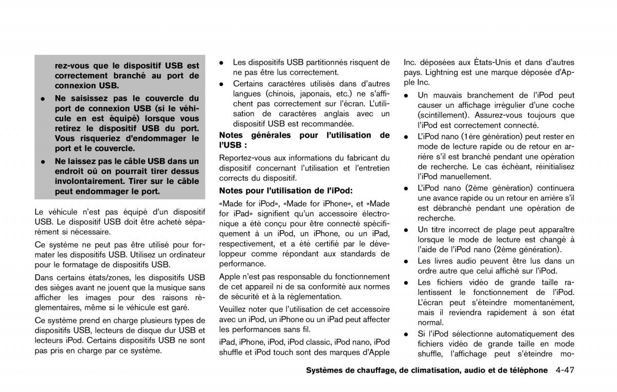 Nissan Qashqai II 2 manuel du proprietaire / page 244