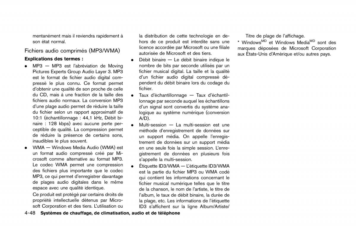 Nissan Qashqai II 2 manuel du proprietaire / page 245