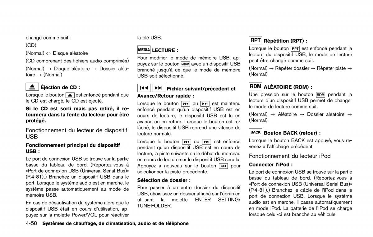 Nissan Qashqai II 2 manuel du proprietaire / page 255