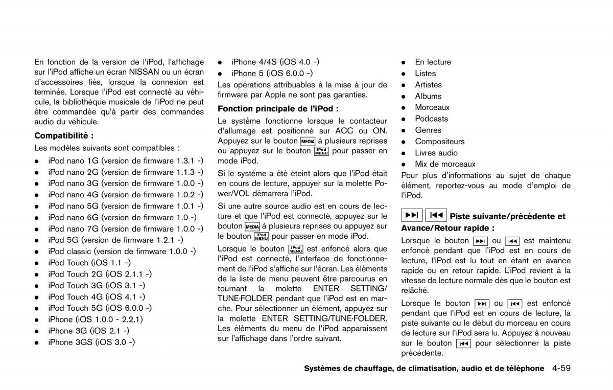 Nissan Qashqai II 2 manuel du proprietaire / page 256