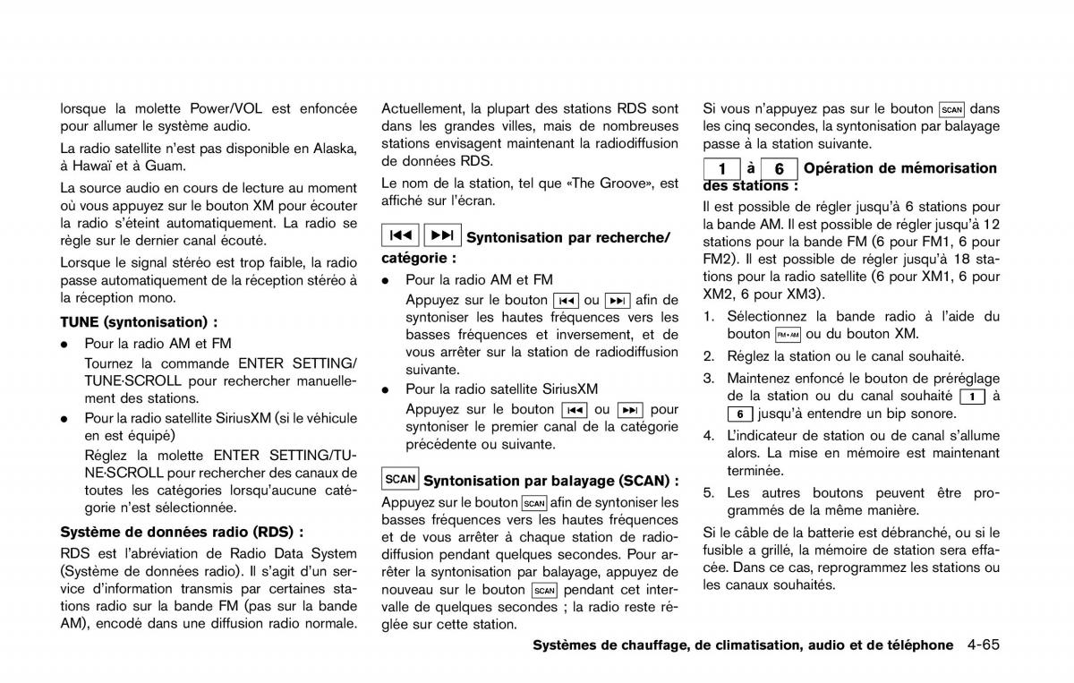 Nissan Qashqai II 2 manuel du proprietaire / page 262