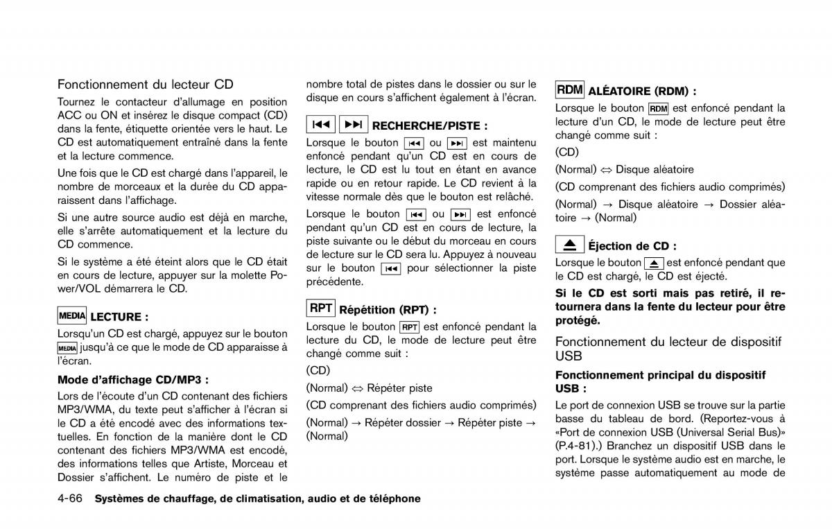 Nissan Qashqai II 2 manuel du proprietaire / page 263