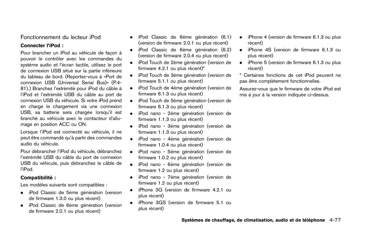 Nissan Qashqai II 2 manuel du proprietaire / page 274