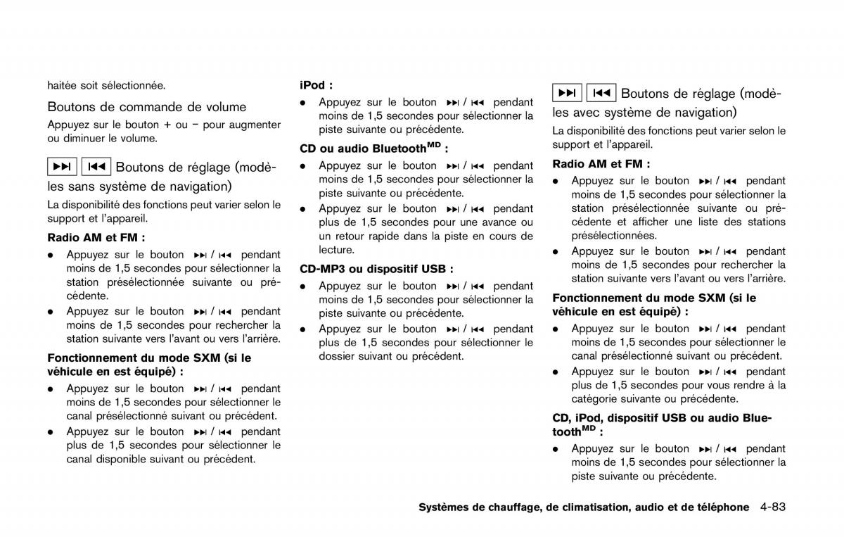 Nissan Qashqai II 2 manuel du proprietaire / page 280