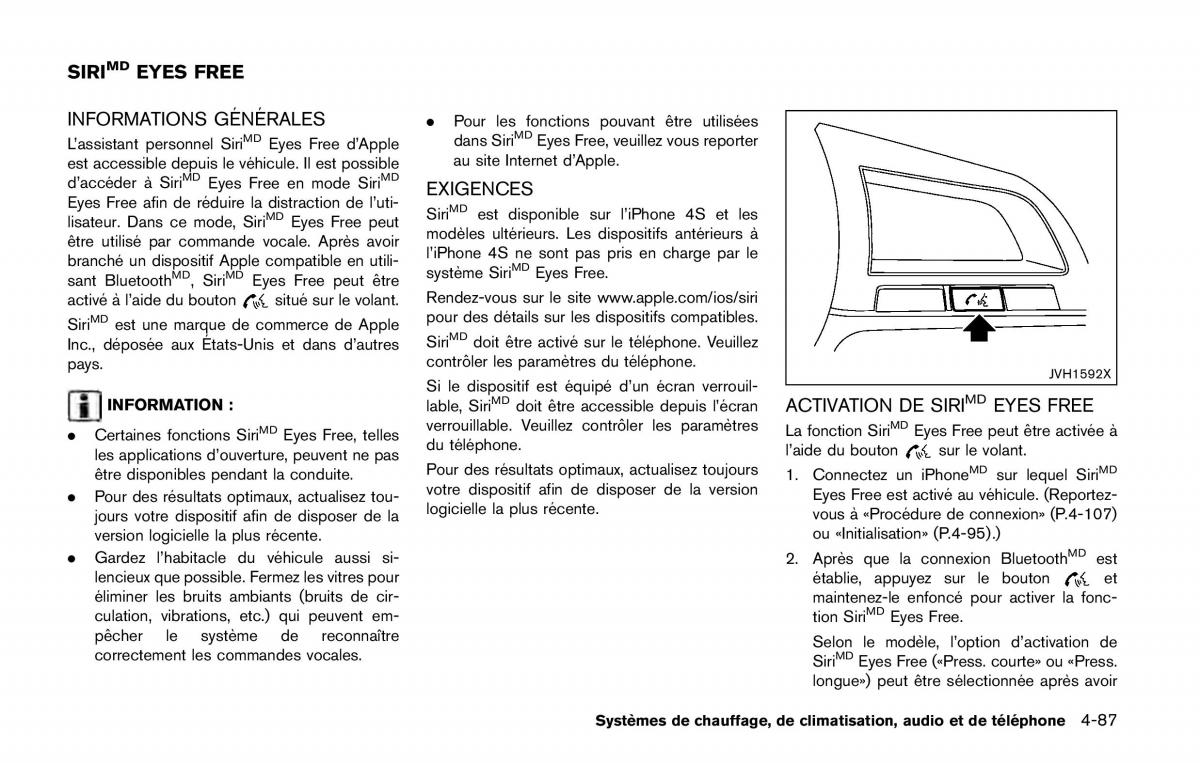 Nissan Qashqai II 2 manuel du proprietaire / page 284