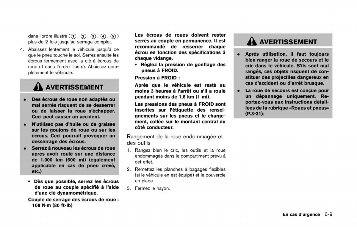 Nissan Qashqai II 2 manuel du proprietaire / page 446