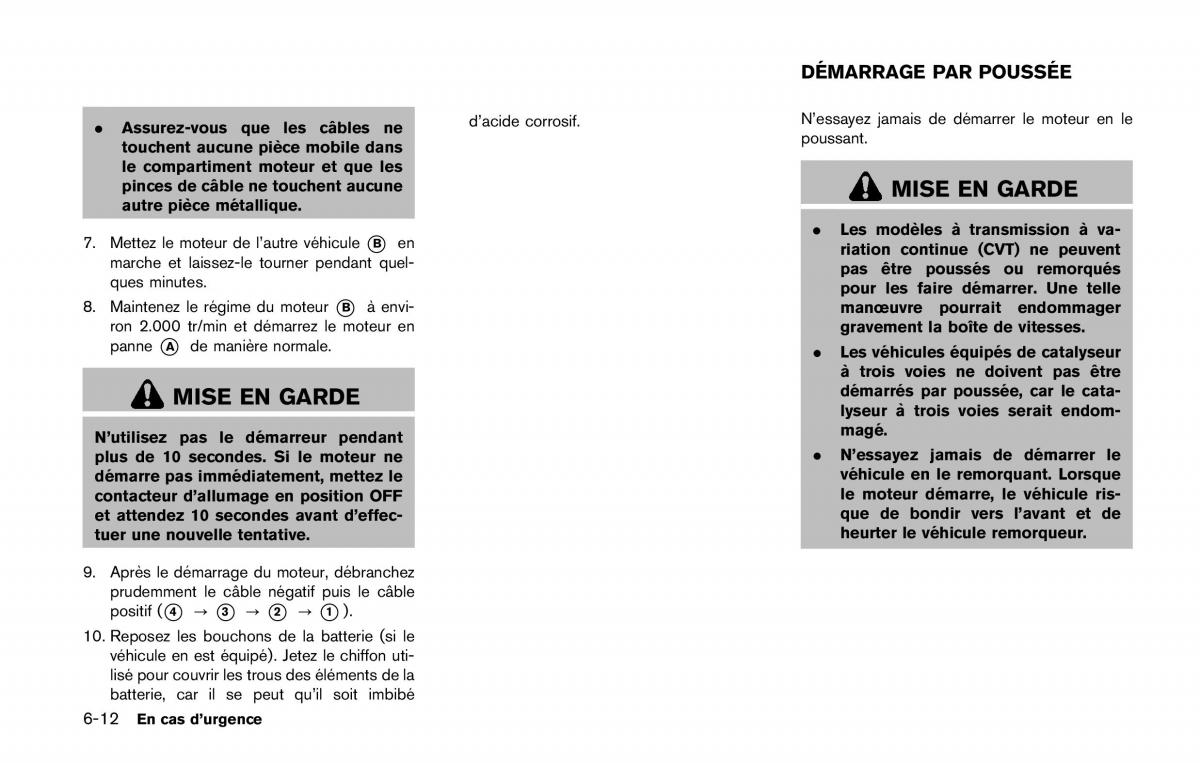 Nissan Qashqai II 2 manuel du proprietaire / page 449