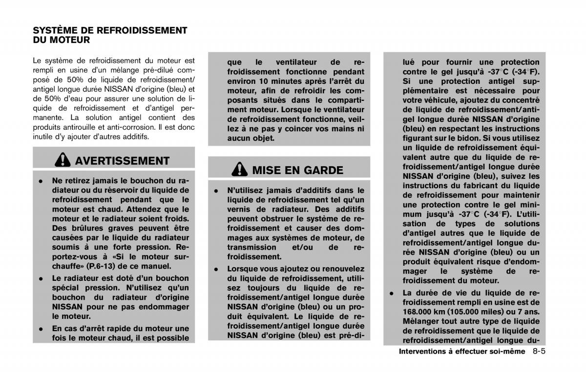 Nissan Qashqai II 2 manuel du proprietaire / page 468