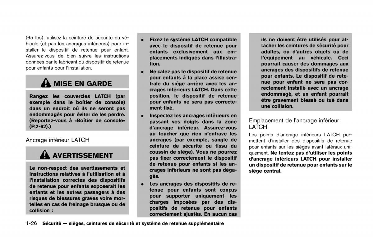 Nissan Qashqai II 2 manuel du proprietaire / page 47