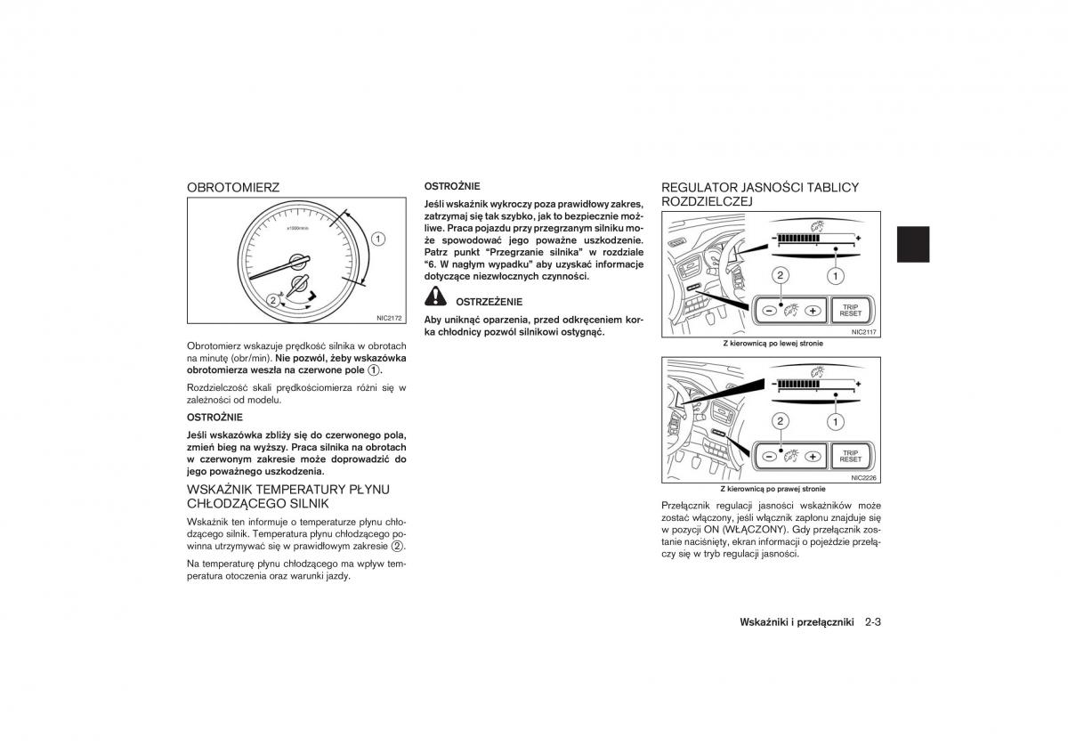 Nissan Qashqai II 2 instrukcja obslugi / page 62