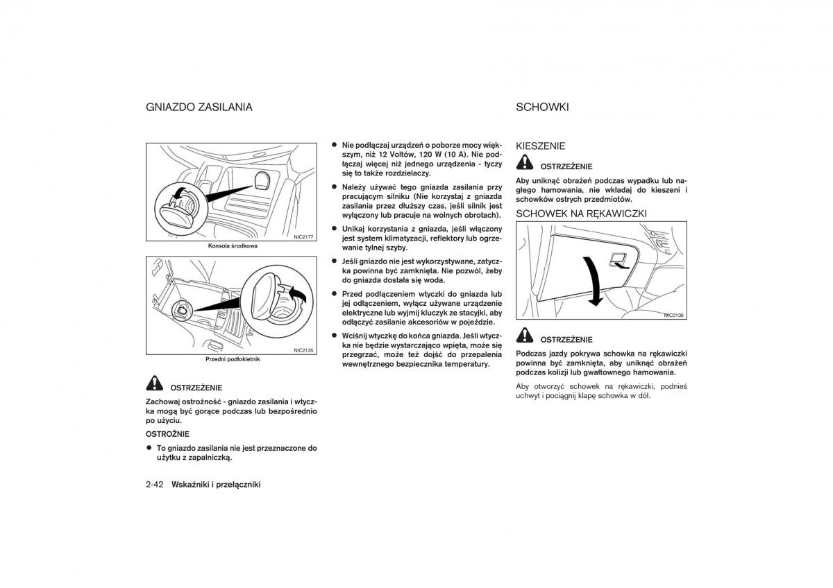 Nissan Qashqai II 2 instrukcja obslugi / page 101