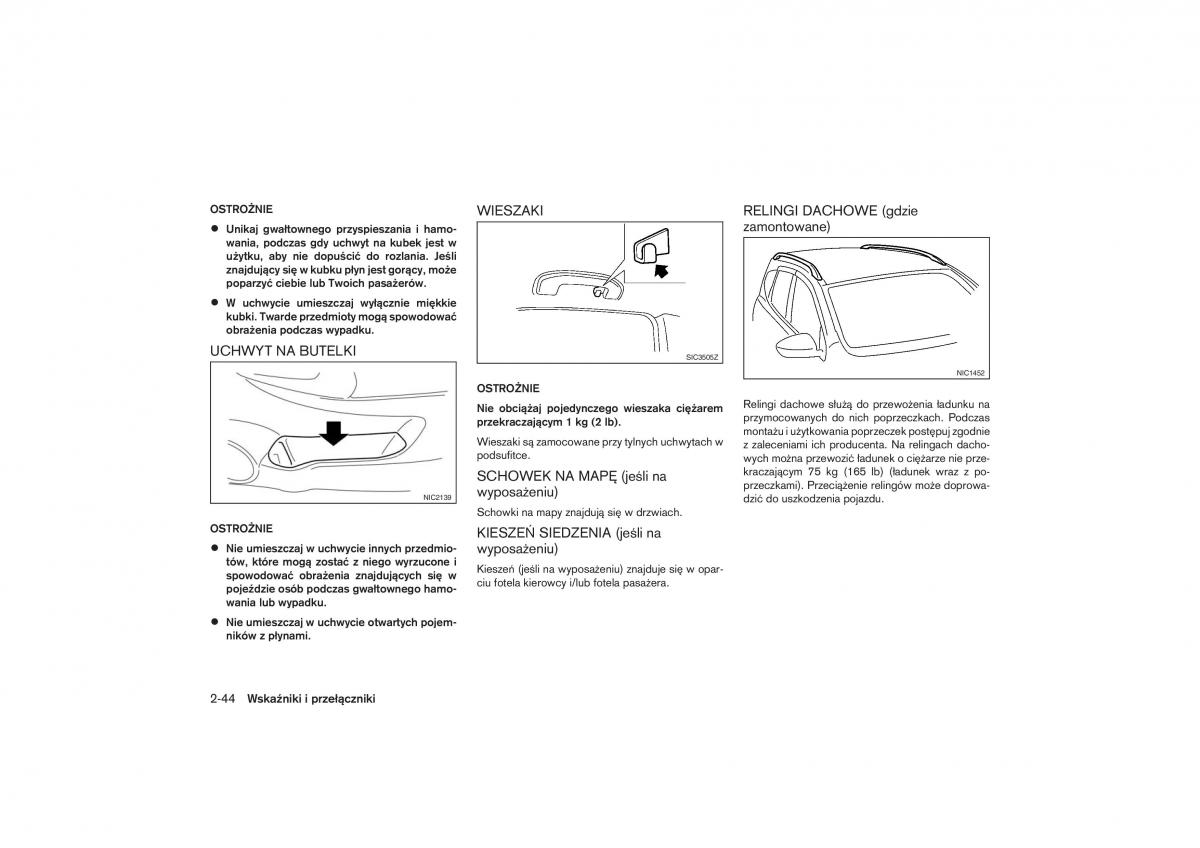 Nissan Qashqai II 2 instrukcja obslugi / page 103