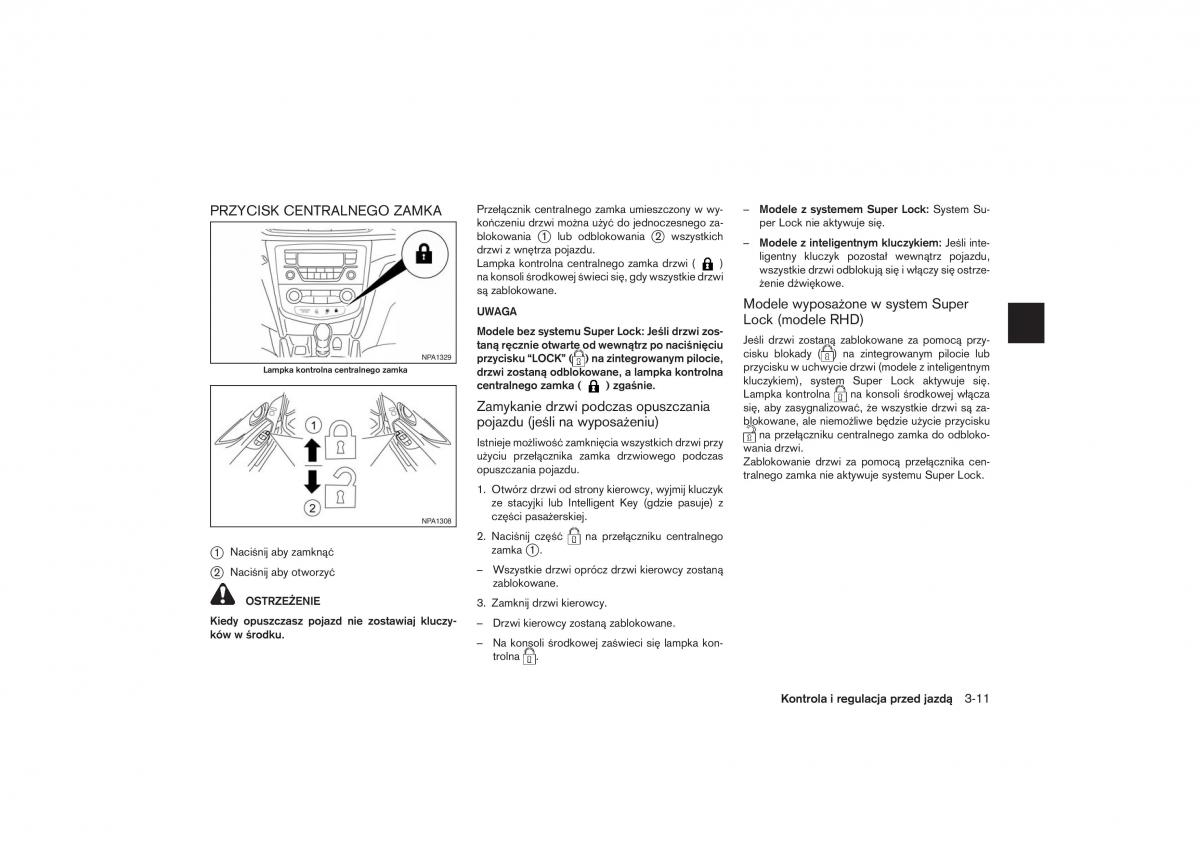 Nissan Qashqai II 2 instrukcja obslugi / page 122