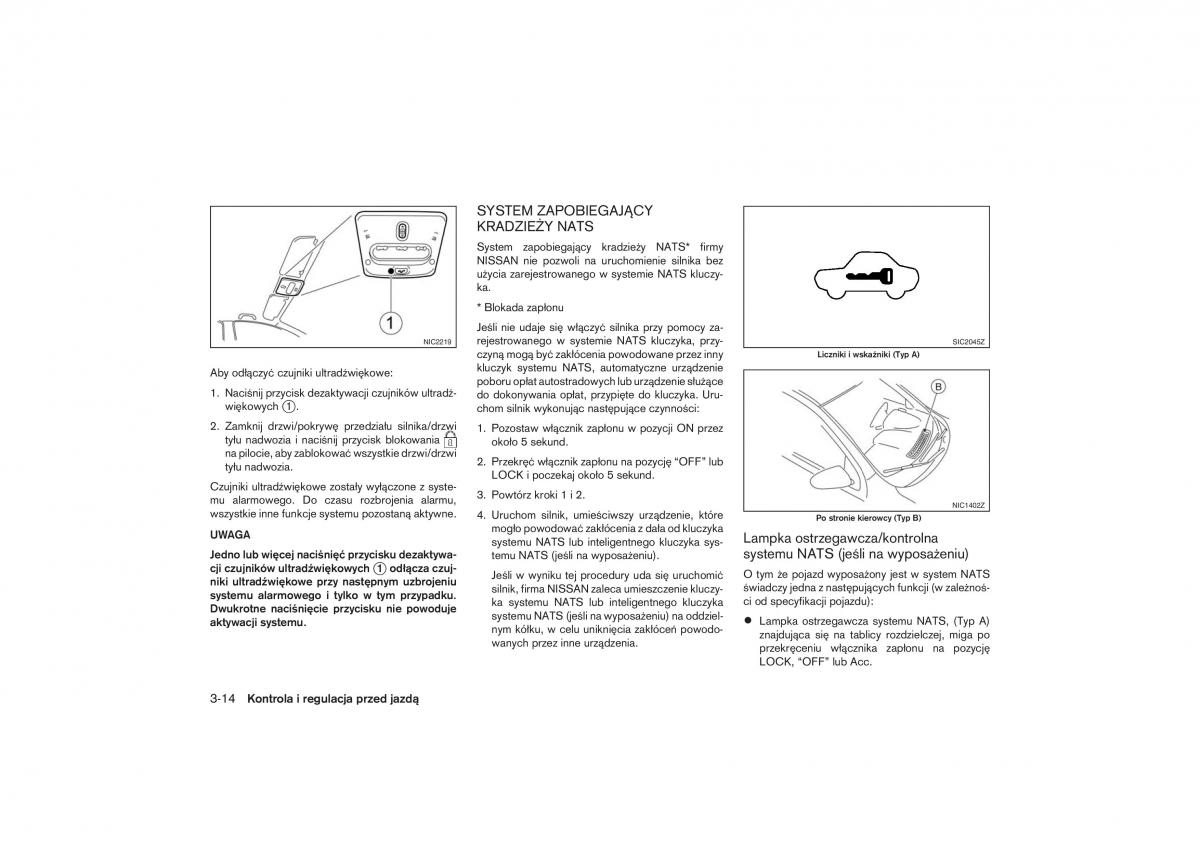 Nissan Qashqai II 2 instrukcja obslugi / page 125