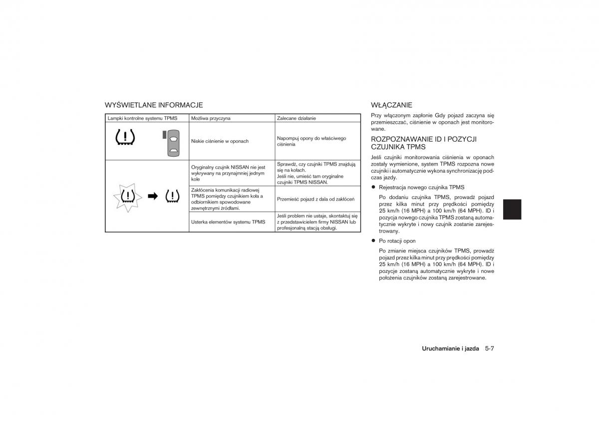 Nissan Qashqai II 2 instrukcja obslugi / page 192