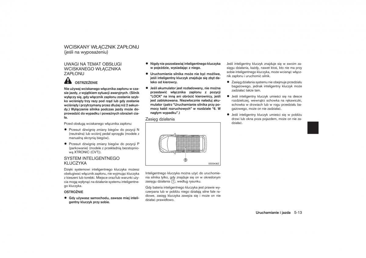 Nissan Qashqai II 2 instrukcja obslugi / page 198