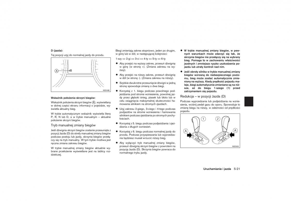 Nissan Qashqai II 2 instrukcja obslugi / page 206