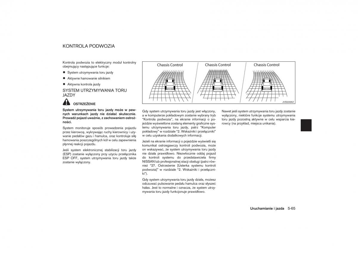 Nissan Qashqai II 2 instrukcja obslugi / page 250