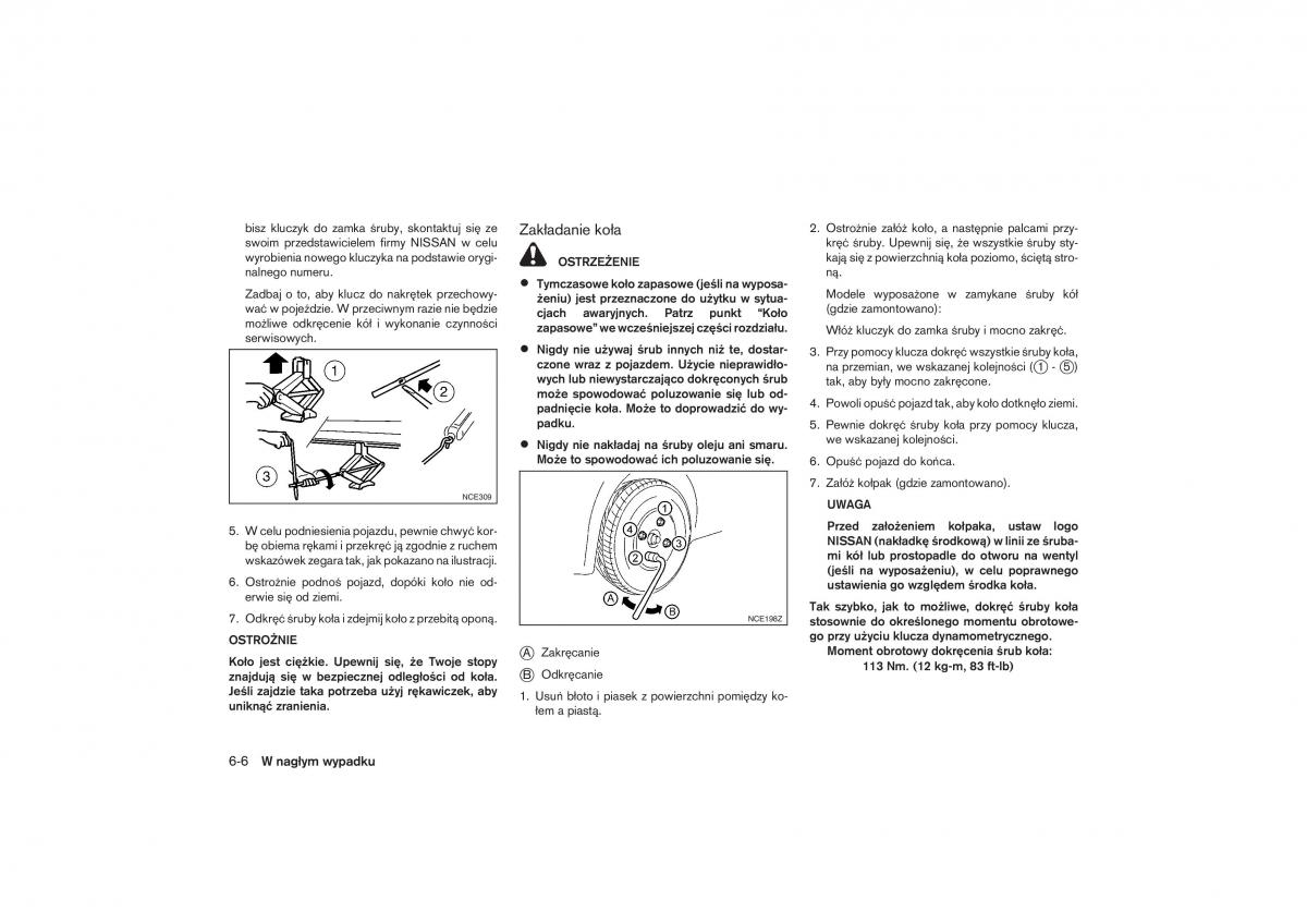 Nissan Qashqai II 2 instrukcja obslugi / page 261