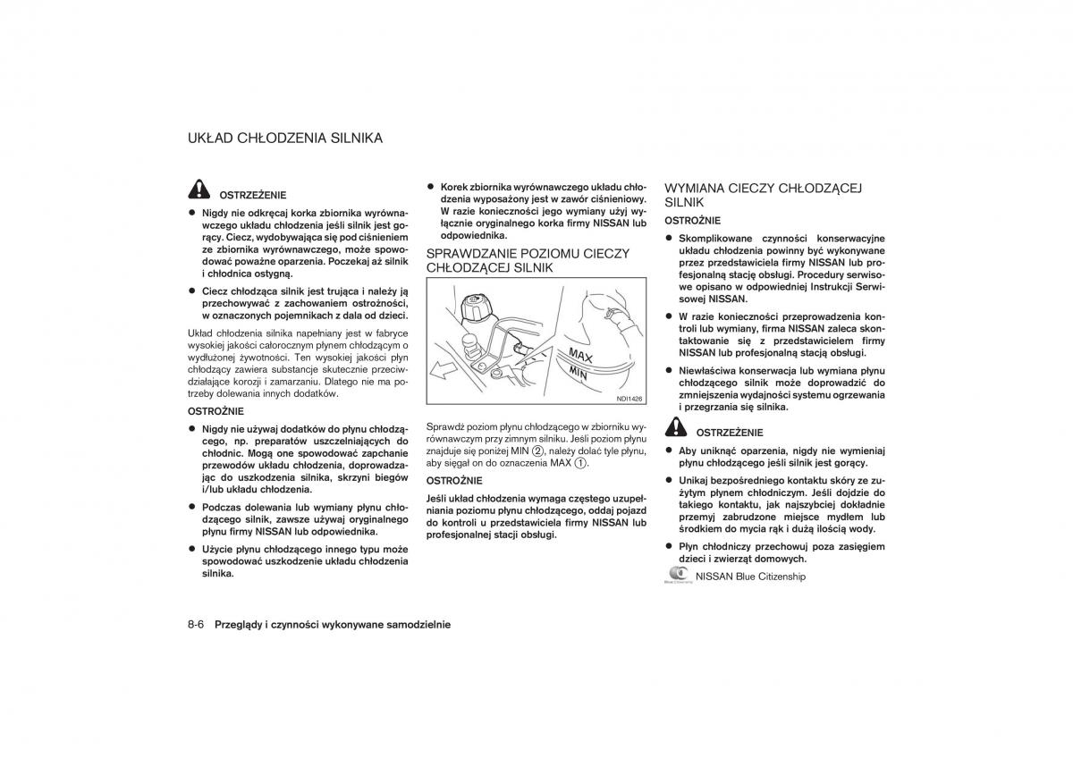 Nissan Qashqai II 2 instrukcja obslugi / page 285