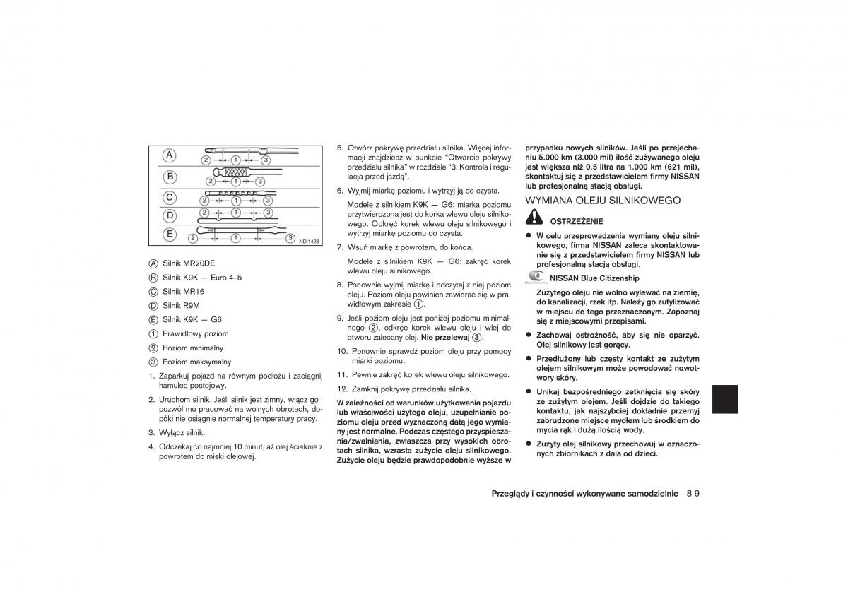 Nissan Qashqai II 2 instrukcja obslugi / page 288