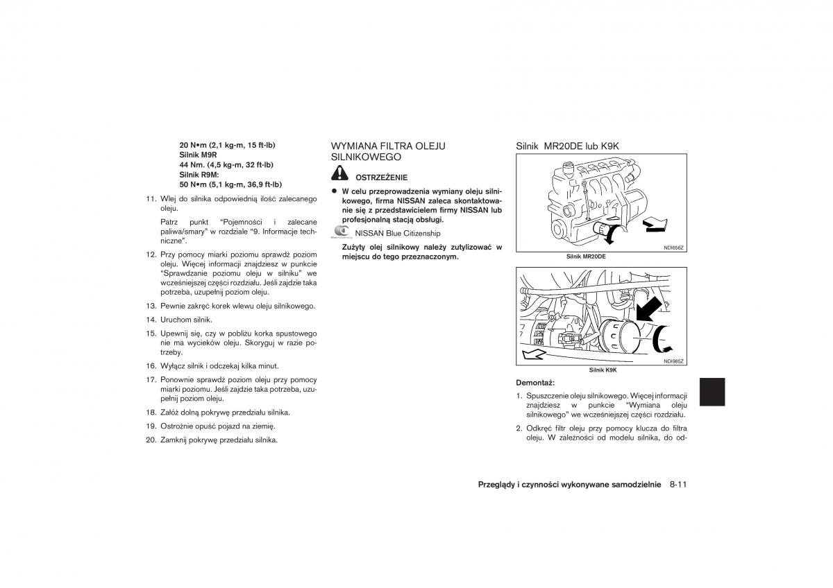 Nissan Qashqai II 2 instrukcja obslugi / page 290