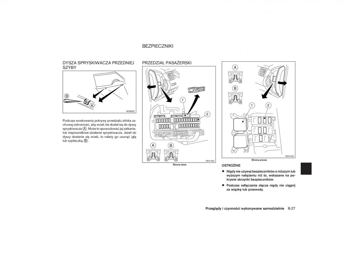 Nissan Qashqai II 2 instrukcja obslugi / page 306