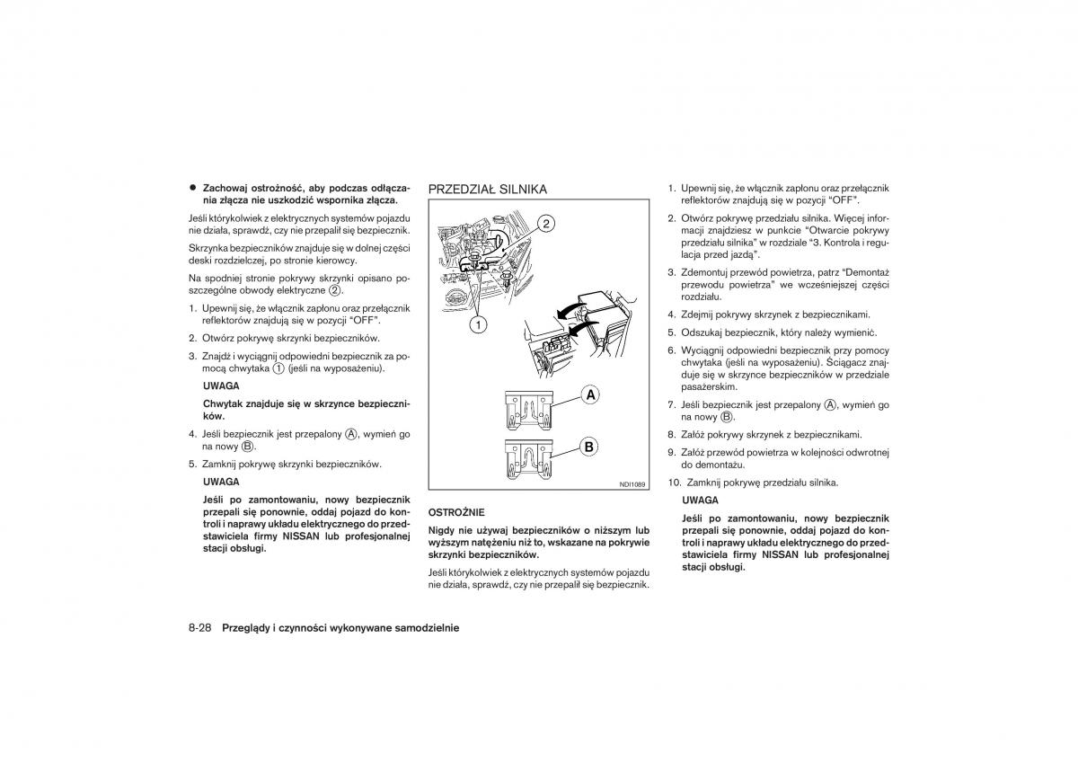 Nissan Qashqai II 2 instrukcja obslugi / page 307