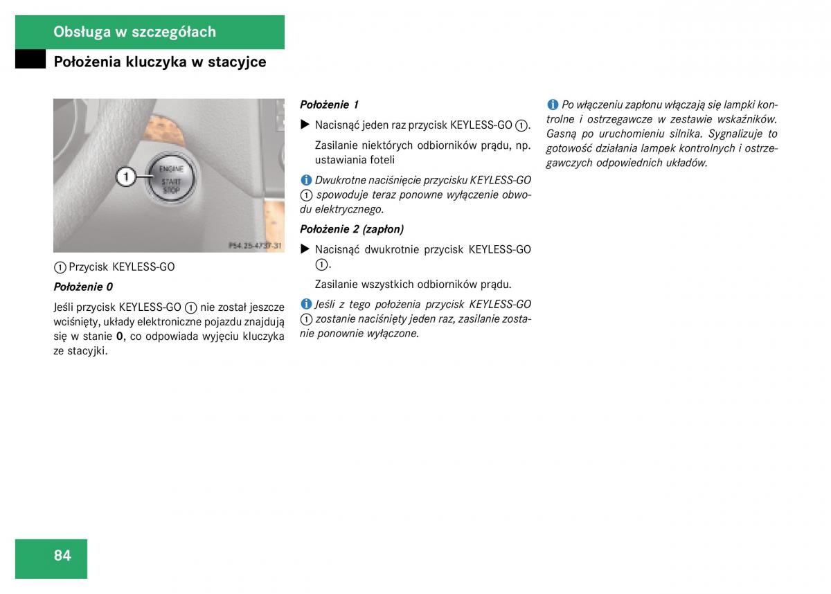 Mercedes Benz GL Class X164 instrukcja obslugi / page 85