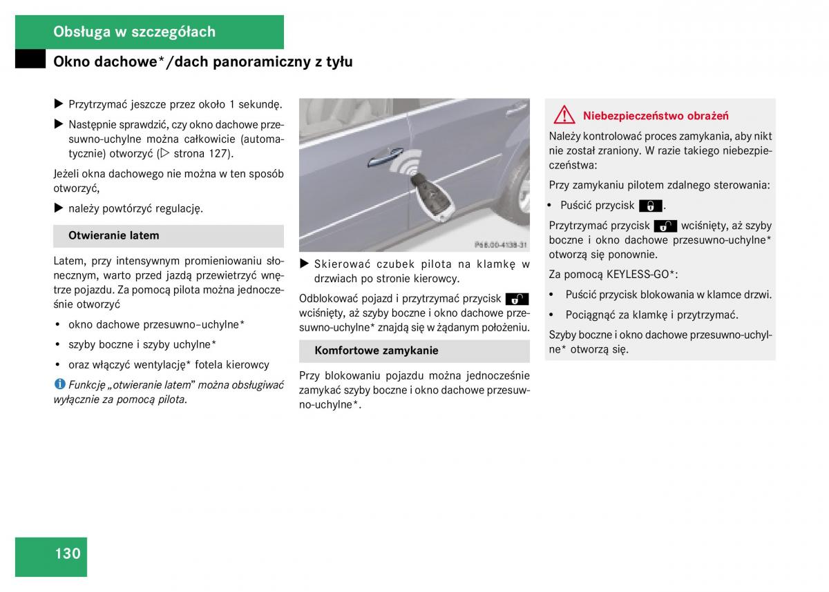 Mercedes Benz GL Class X164 instrukcja obslugi / page 131