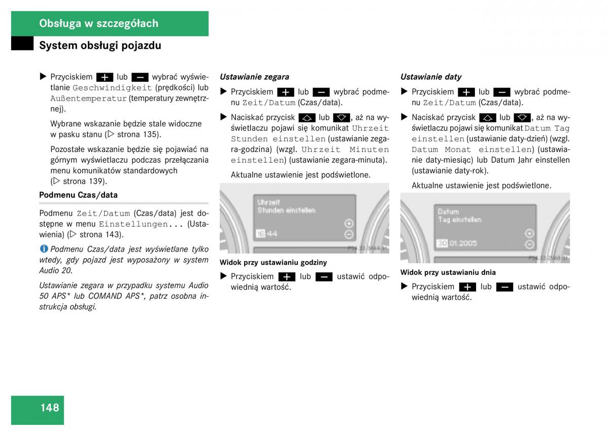 Mercedes Benz GL Class X164 instrukcja obslugi / page 149