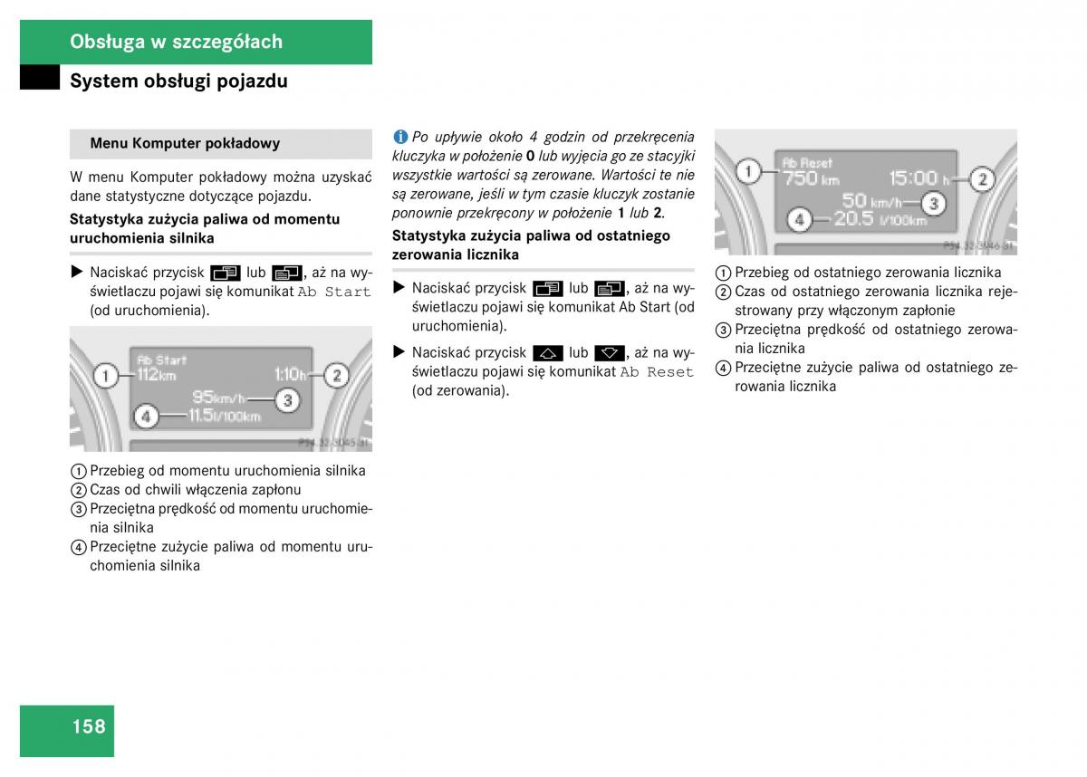 Mercedes Benz GL Class X164 instrukcja obslugi / page 159