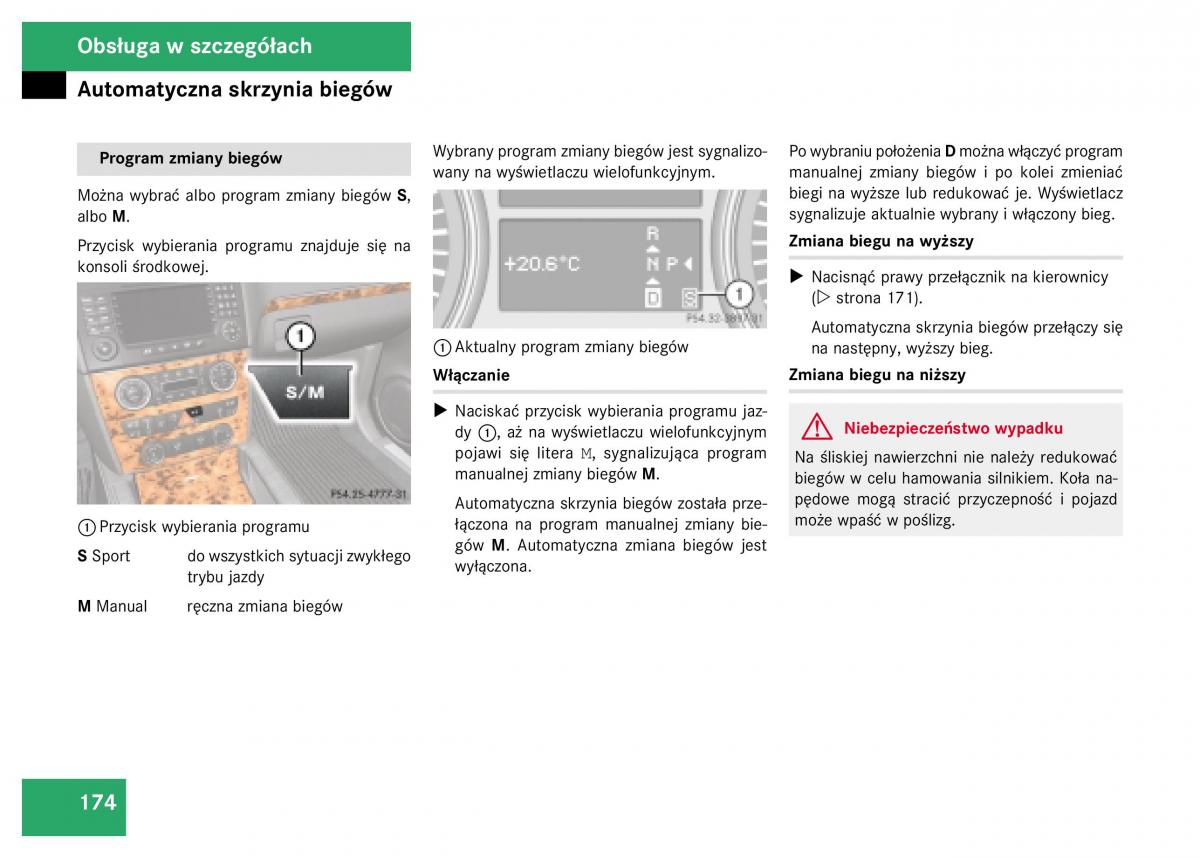 Mercedes Benz GL Class X164 instrukcja obslugi / page 175