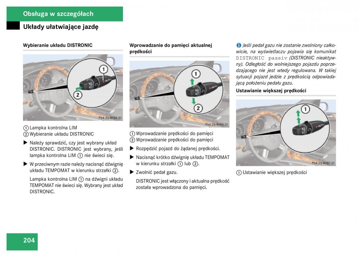 Mercedes Benz GL Class X164 instrukcja obslugi / page 205