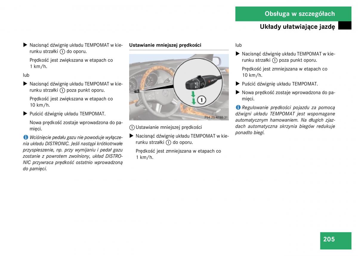 Mercedes Benz GL Class X164 instrukcja obslugi / page 206