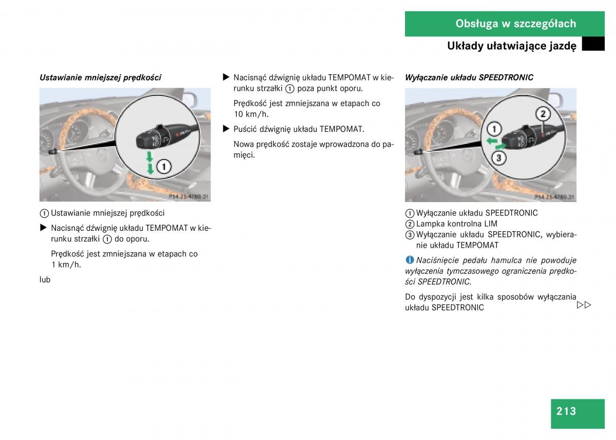 Mercedes Benz GL Class X164 instrukcja obslugi / page 214