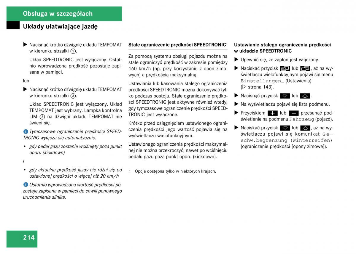 Mercedes Benz GL Class X164 instrukcja obslugi / page 215