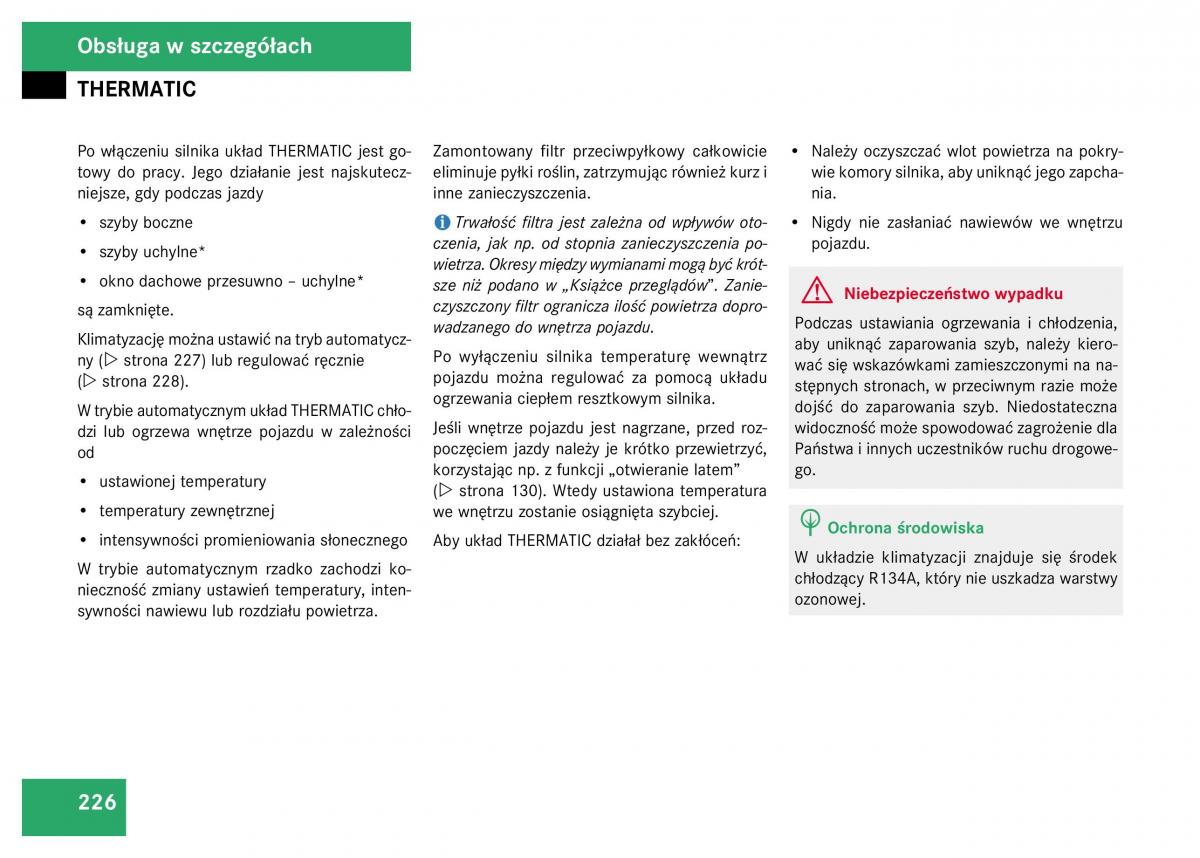 Mercedes Benz GL Class X164 instrukcja obslugi / page 227