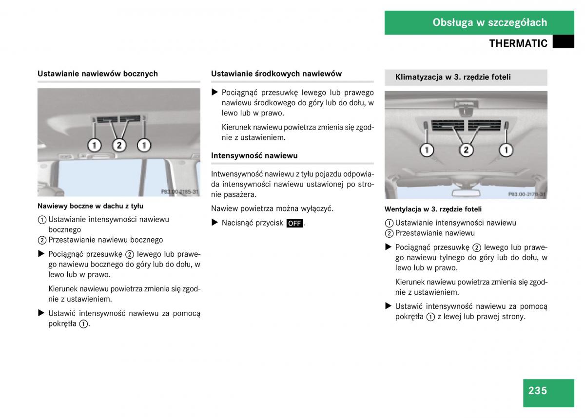 Mercedes Benz GL Class X164 instrukcja obslugi / page 236