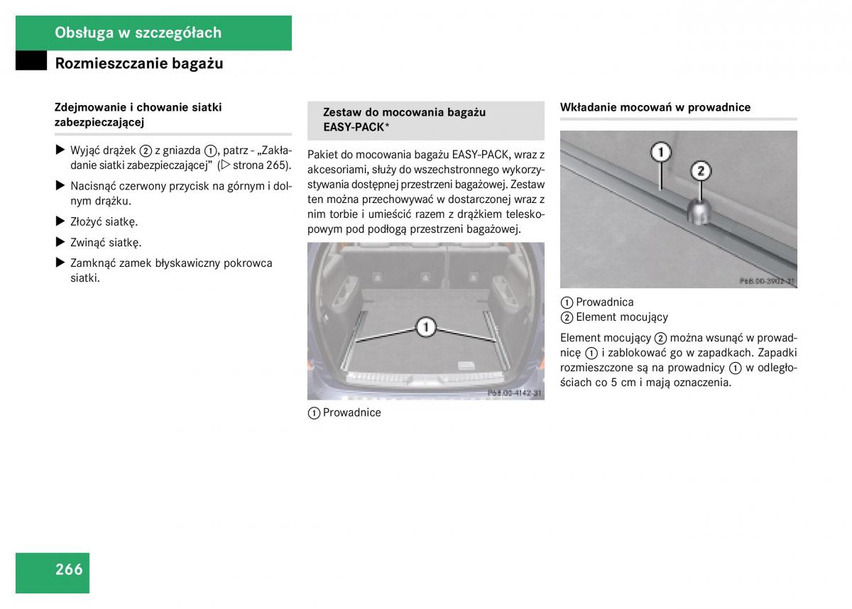 Mercedes Benz GL Class X164 instrukcja obslugi / page 267