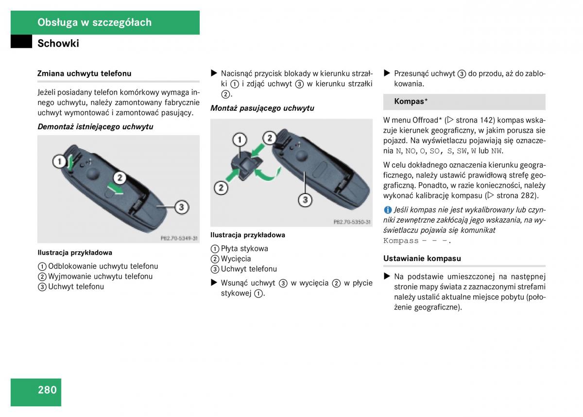 Mercedes Benz GL Class X164 instrukcja obslugi / page 281