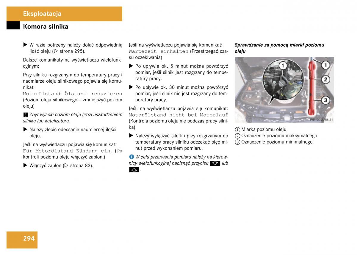 Mercedes Benz GL Class X164 instrukcja obslugi / page 295