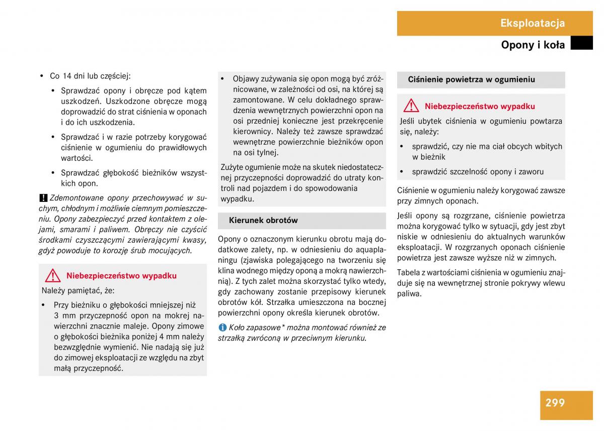 Mercedes Benz GL Class X164 instrukcja obslugi / page 300