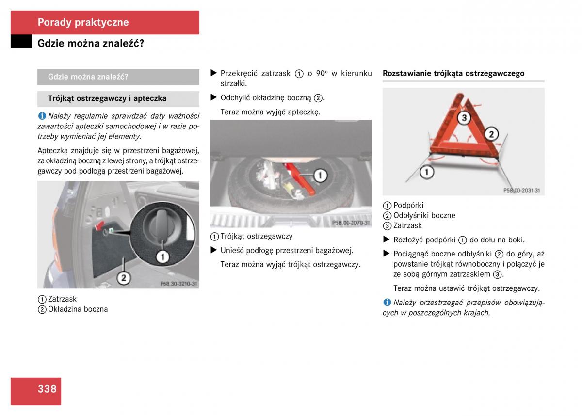 Mercedes Benz GL Class X164 instrukcja obslugi / page 339