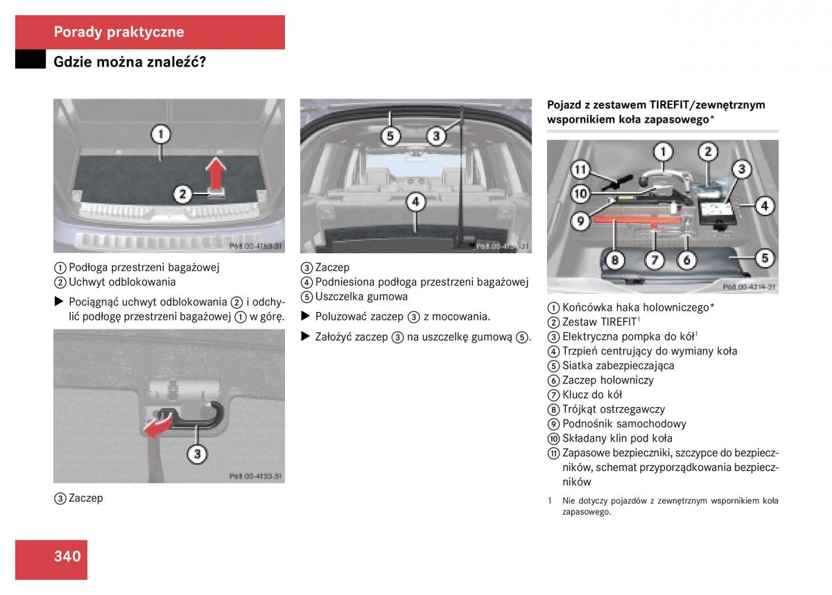 Mercedes Benz GL Class X164 instrukcja obslugi / page 341