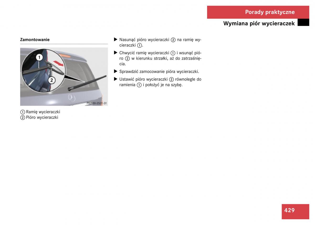 Mercedes Benz GL Class X164 instrukcja obslugi / page 430