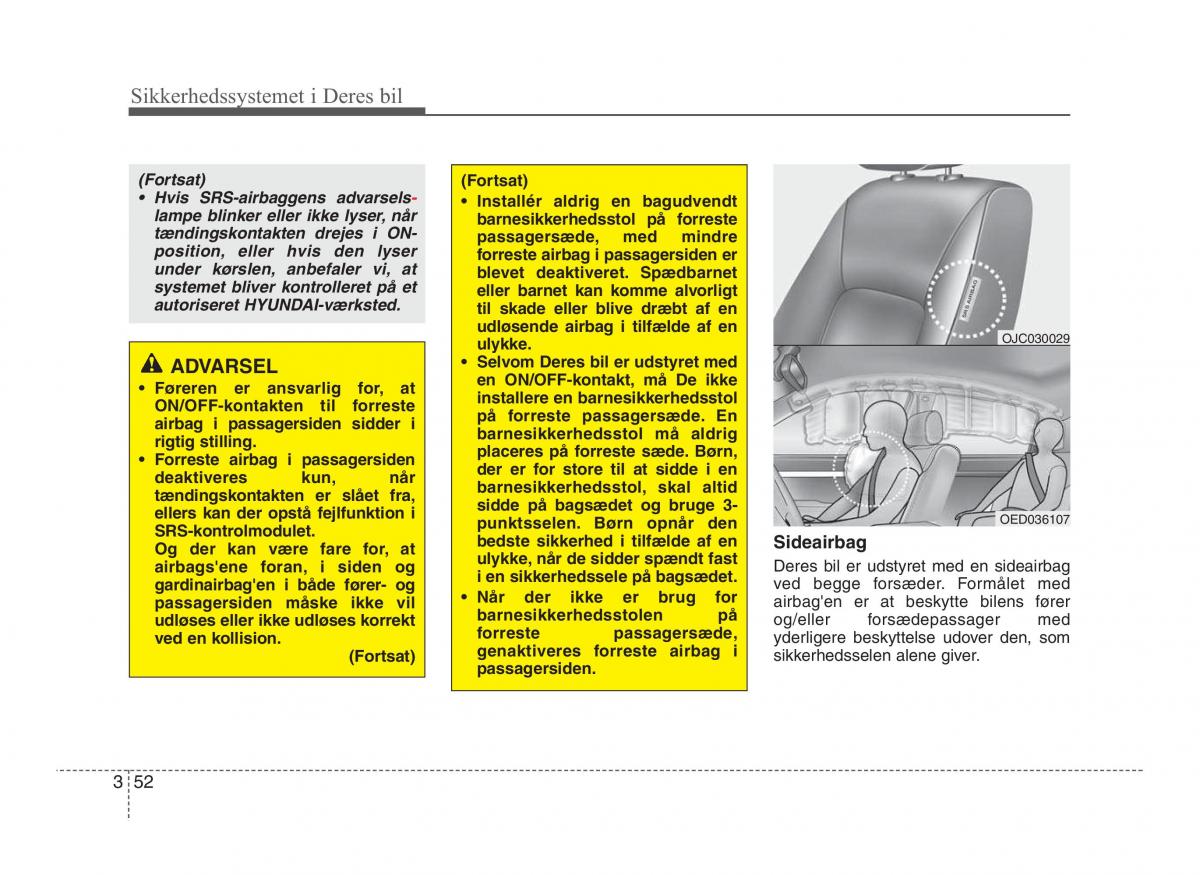 Hyundai ix20 Bilens instruktionsbog / page 67